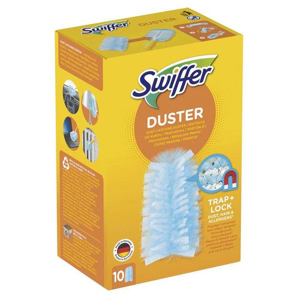 Rezerve Pamatuf pentru Curatarea Prafului - Swiffer Duster Kit Trap & Lock, 10 buc
