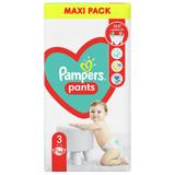 Scutece-Chilotel - Pampers Pants Active Baby, marimea 3 (6-11 kg), 56 buc