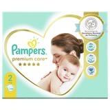 Scutece pentru Nou-nascuti - Pampers Premium Care New Baby, marimea 2 (4-8 kg), 148 buc