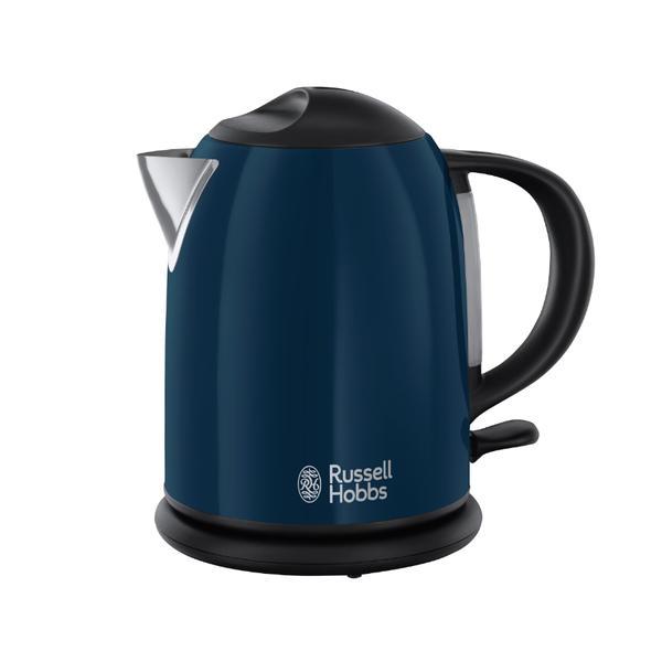 Fierbator Russell Hobbs Royal Blue 20193-70, 2200 W, 1 l, Negru/Albastru