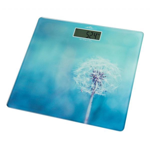 Cantar de persoane Eta Breeze 1780 90040, 180 Kg, sticla securizata 6 mm, precizie 100 g, albastru
