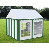 Cort Evenimente Economy, Pvc Verde-Alb, 3x4 m - Corturi24