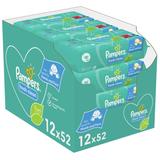 Servetele Umede pentru Bebelusi - Pampers Fresh Clean, 12x 52 buc