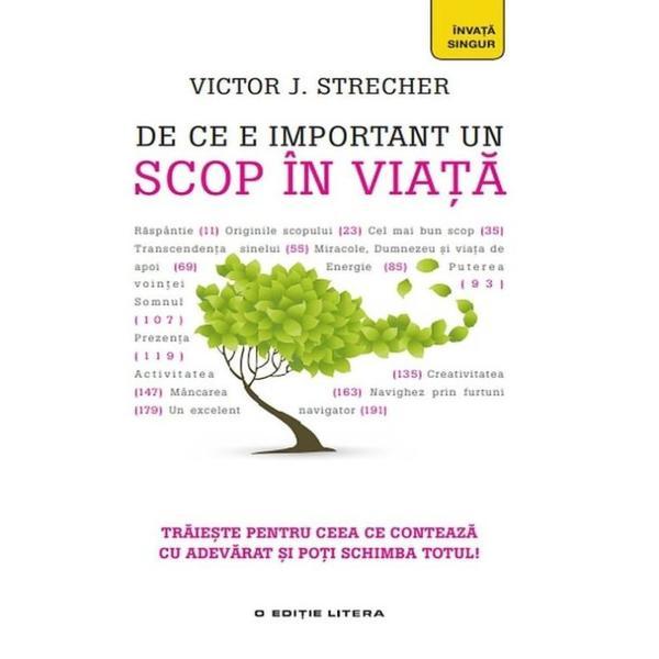 De ce e important un scop in viata - victor j. strecher, editura litera