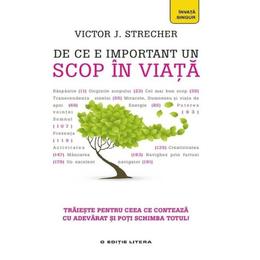 De ce e important un scop in viata - victor j. strecher, editura litera