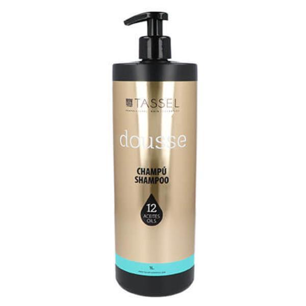 Sampon profesional pentru toate tipurile de par Dousse Tassel, cu 12 uleiuri hranitoare 1000 ml