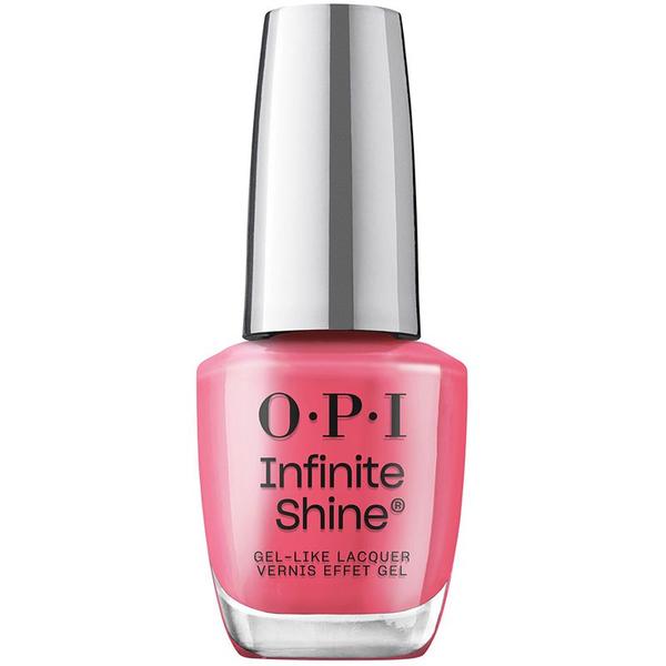 Lac de Unghii cu Efect de Gel - OPI Infinite Shine Strawberry Margarita, 15 ml