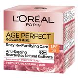 Crema Antirid L'Oreal Paris - Age Perfect Golden Rosy Re-Fortifying Care Cream 60+, 50 ml
