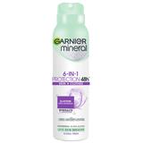 Deodorant Antiperspirant Spray - Garnier Mineral 6-in-1 Protection 48H, Skin + Clothes, 150 ml