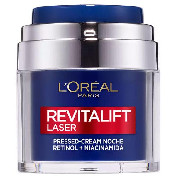 Crema de Noapte pentru Fata cu Retinol - L&#039;Oreal Paris Revitalift Laser Pressed-Cream Night Retinol, 50 ml