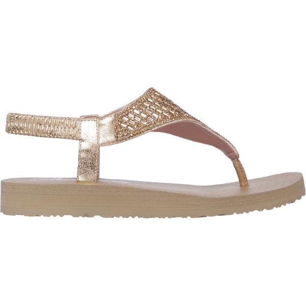 Sandale femei Skechers Meditation - Rock Cr 31560-RSGD, 37, Maro