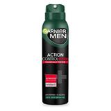 Deodorant Antiperspirant Spray - Garnier Men Action Control +96h Clinically Tested, 150 ml