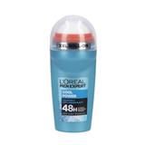Deodorant Antiperspirant Roll-On pentru Barbati - L'Oreal Paris Men Expert Cool Power 48H, 50 ml