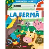 Invatam si Ne Jucam: La Ferma - Scrie si Sterge, Editura Mimorello