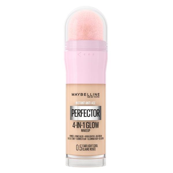 Fond de Ten Maybelline New York - Instant Anti-Age Perfector 4 in 1 Glow, nuanta 0.5 Fair Light Cool, 20 ml