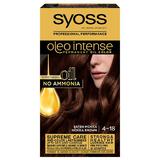 SHORT LIFE - Vopsea de Par Demi-permanenta - Syoss Professional Performance Oleo Intense Permanent Oil Color, nuanta 4-18 Saten Mokka