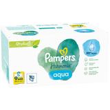 Servetele Umede Pentru Copii - Pampers Harmonie Aqua, 9 x 48 buc