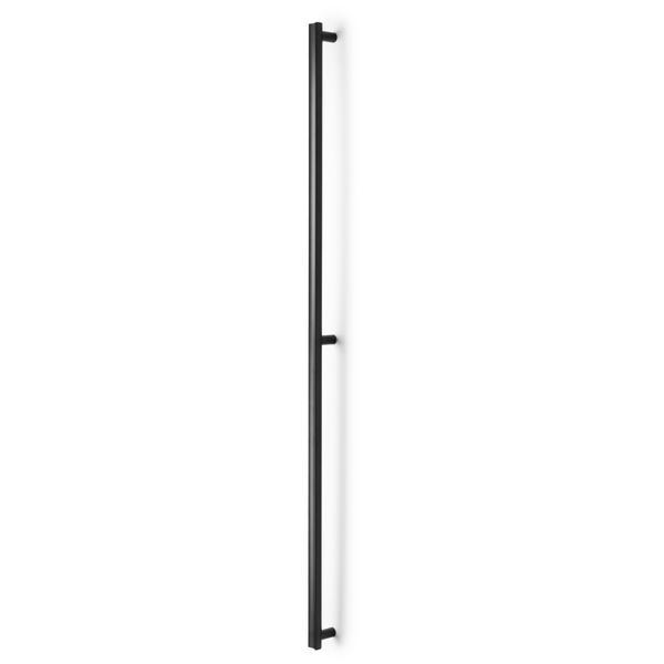 Maner spatial single Moon Big, finisaj negru periat, L:1096 mm