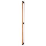 Maner lung pentru mobila Duo Big, finisaj gri lava / stejar, L:1016 mm