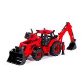 Tractor-Excavator Cu Incarcator, 31x15x14.5 Cm, Polesie