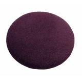 Nasture decorativ rotund, imbracat in catifea violet inchis 4 cm marimea 60