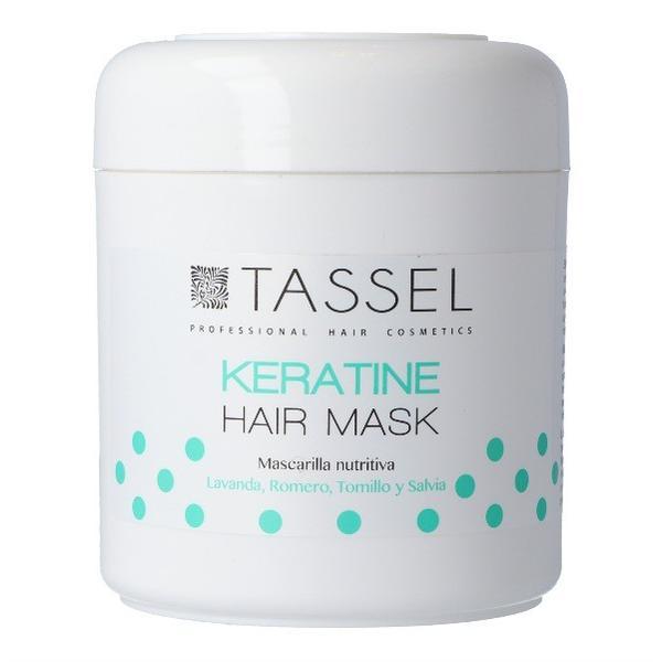 Masca nutritiva pentru par deteriorat Tassel, cu proteine din soia si keratina 500 ml