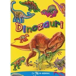 Dinozauri cu 36 de abtibilduri, editura Girasol