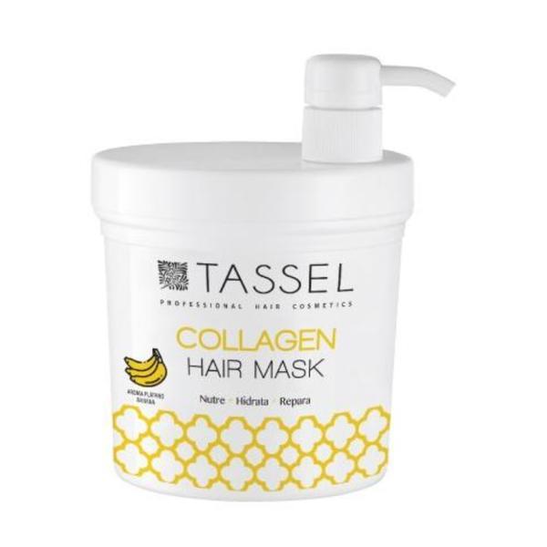 Masca de par hidratanta Tassel Banane, pentru par par normal sau degradat, 1000 ml