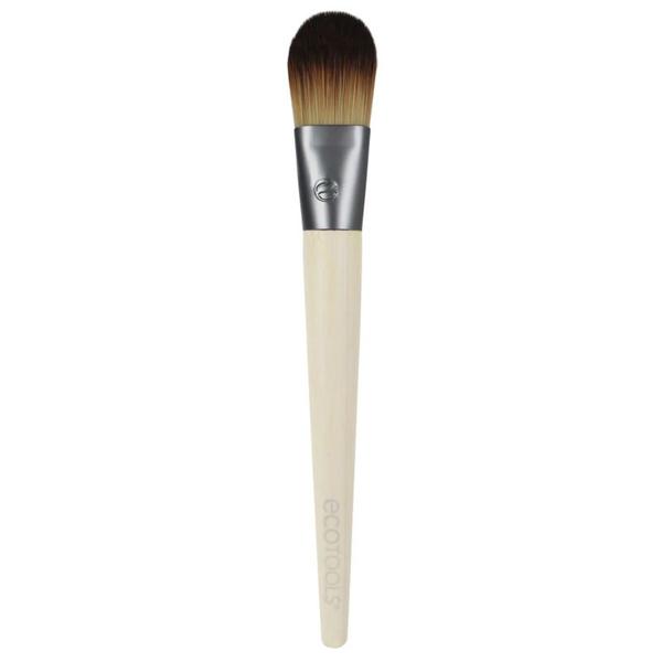 Pensula pentru Aplicarea Fondului de Ten - Eco Tools Classic Foundation Brush, 1 buc