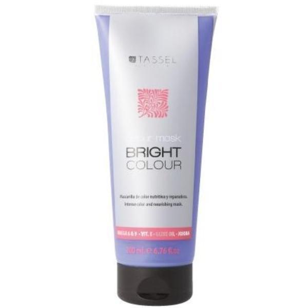 Masca coloranta par Tassel Bright Color Blond Rece, hranire si reparare, 200 ml