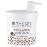 Masca de par hidratanta Tassel Collagen Cocos, pentru par degradat si uscat 1000 ml