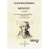 Menuet in La major pentru vioara si pian - Luigi Boccherini, editura Grafoart