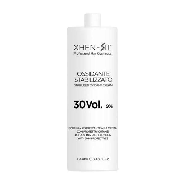 Oxidant Crema pentru Vopsea 30 Vol. 9% - Xhen-Sil Stabilized Oxidant Cream, 1000 ml