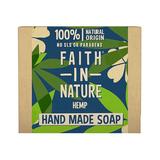 Sapun Natural Solid cu Canepa - Faith in Nature Hand Made Soap Hemp, 100 g