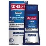 Sampon anticadere si antimatreata pentru barbati Bioblas Thermal Expert cu menthol și complex B19, 360 ml