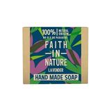 Sapun Natural Solid cu Lavanda  - Faith in Nature Hand Made Soap Lavender, 100 g