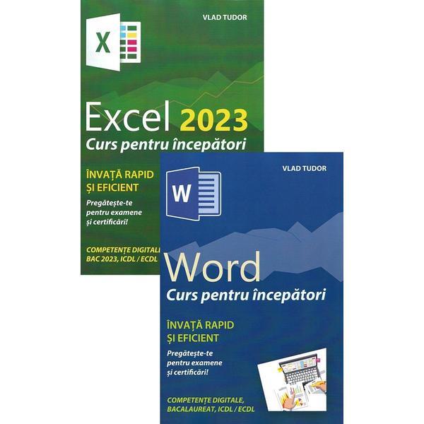 Pachet Excel 2023. Curs pentru incepatori + Word. Curs pentru incepatori - Vlad Tudor, editura L&s Soft