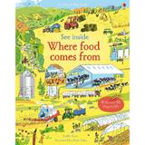 See inside: Where Food Comes From - Emily Bone, editura Usborne Publishing