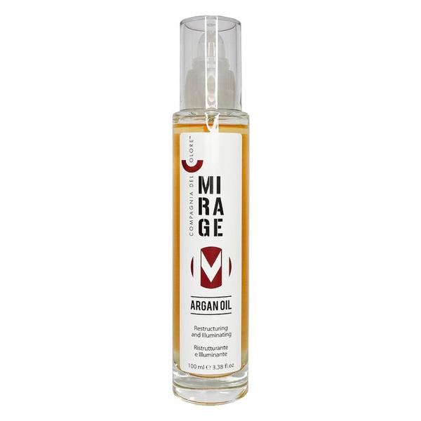 Ulei de Argan pentru Par Mirage - Compagnia Del Colore Argan Oil Restructuring and Illuminating, 100 ml