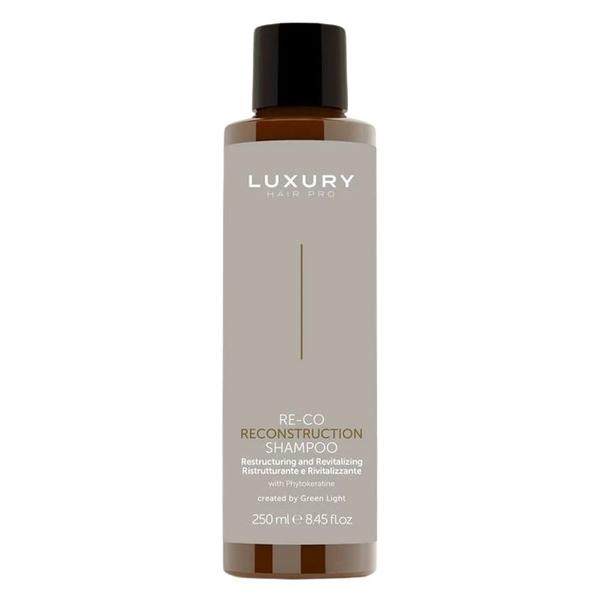Sampon Restructurant si Revitalizant - Re-Co Reconstructiona Shampoo Luxury Hair Pro, Green Light, 250 ml
