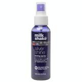 Spray Nuantator pentru Neutralizarea Tonurilor de Galben pentru Par Blond - Milk Shake Silver Toning Spray, 100 ml
