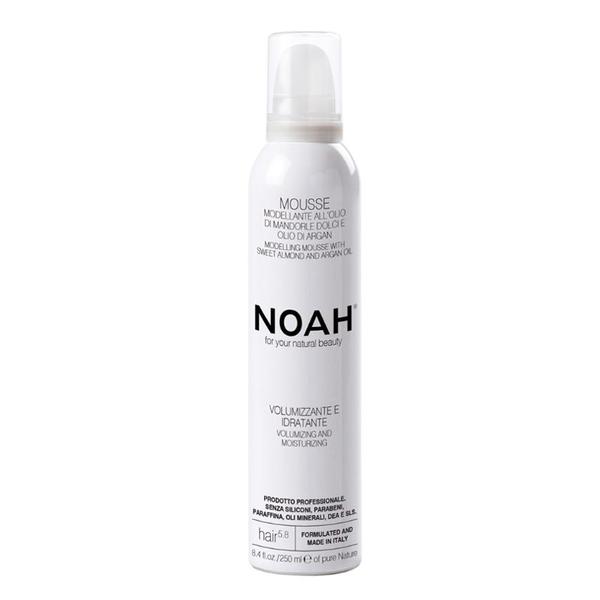 Spuma Naturala Volumizanta pentru Par, cu Ulei de Argan - Noah Modelling Mouse Voluminizing and Moisturizing, 250 ml