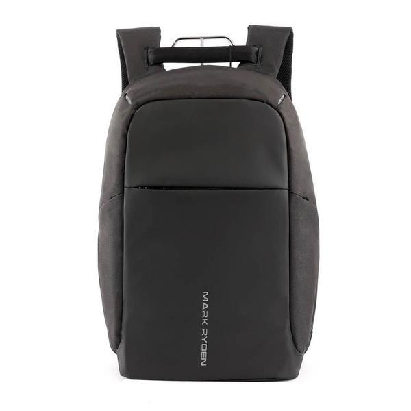 Ghiozdan Mark Ryden compatibil cu laptop 15.6 inch si tableta 9 inch port USB impermeabil ergonomic 15-25L antifurt rezistent la uzura negru