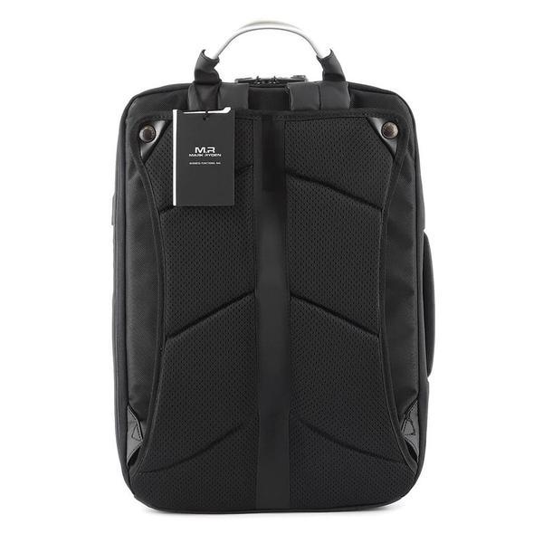 Ghiozdan Mark Ryden compatibil cu laptop 15.6 inch si tableta 9 inch port USB blocare TSA impermeabil ergonomic 18L antifurt rezistent la uzura negru