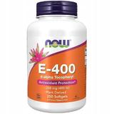 Supliment alimentar Vitamin E-400 (Tocoferil Acetat), Now Foods, 250 capsule moi