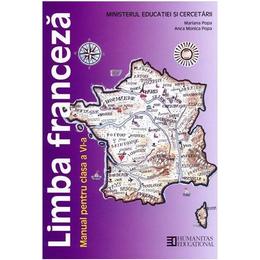 Limba franceza - clasa 6 - manual - mariana popa, anca monica popa, editura humanitas