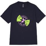 Tricou barbati Converse Con T-shirt M Chuck Patch Distort Tee 10026427-A01, XL, Negru