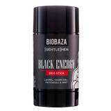 Deodorant Stick Natural pentru Barbati, cu Carbune Activ si Menta - Biobaza Gentlemen Deo Stick Black Energy, 50 ml
