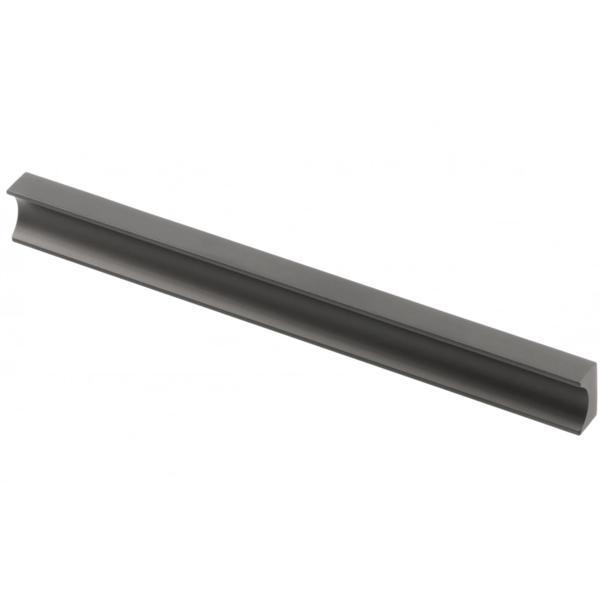 Maner pentru mobila Groove, negru mat GT, L:190 mm