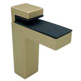 Consola raft polita, finisaj auriu mat, 8-58 mm